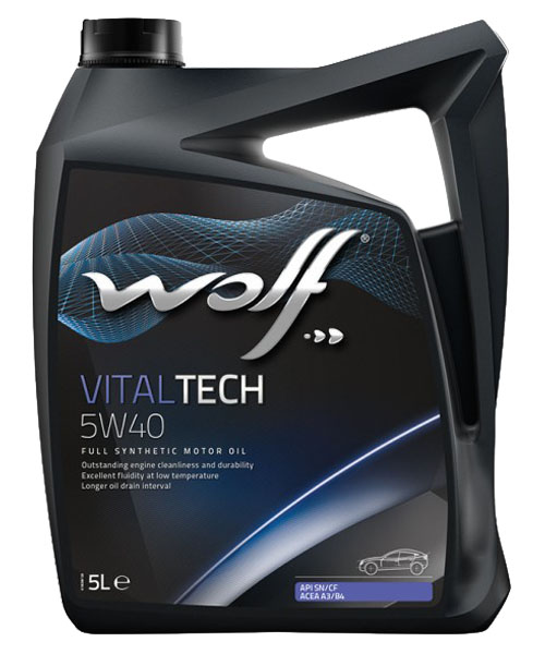 Wolf VitalTech 5W-40 5л